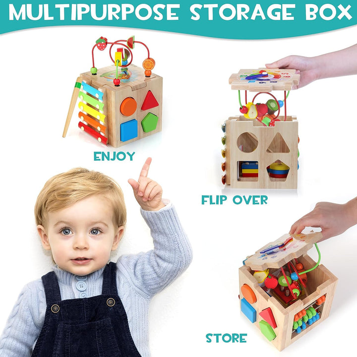 8-in-1 Montessori Cube – Cubbi