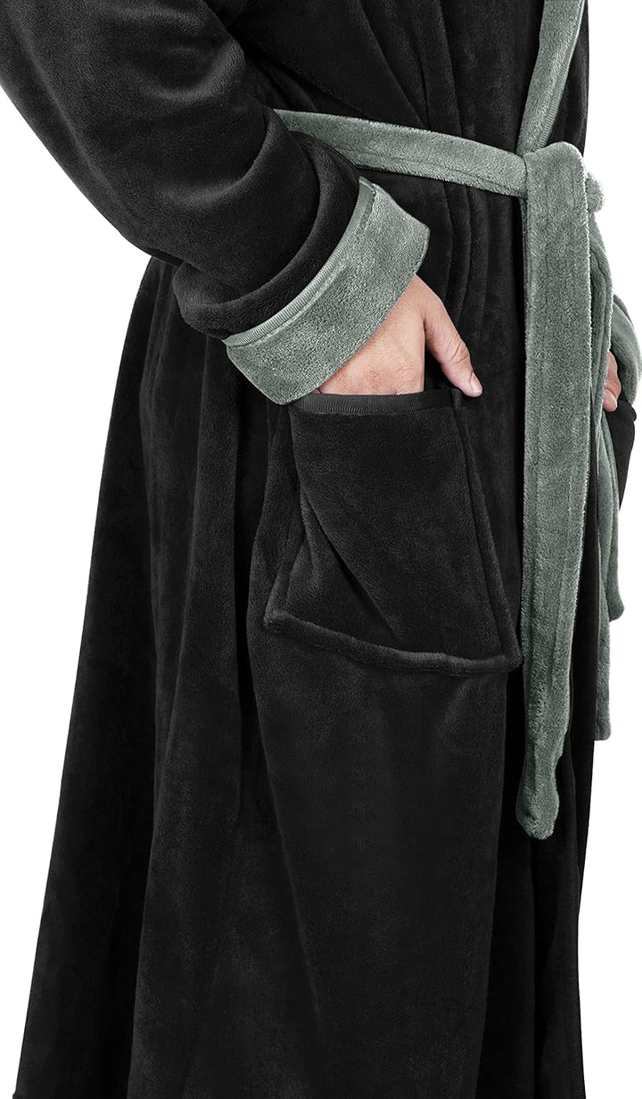 Comfortable Men's Fleece Dressing Gown - Harry