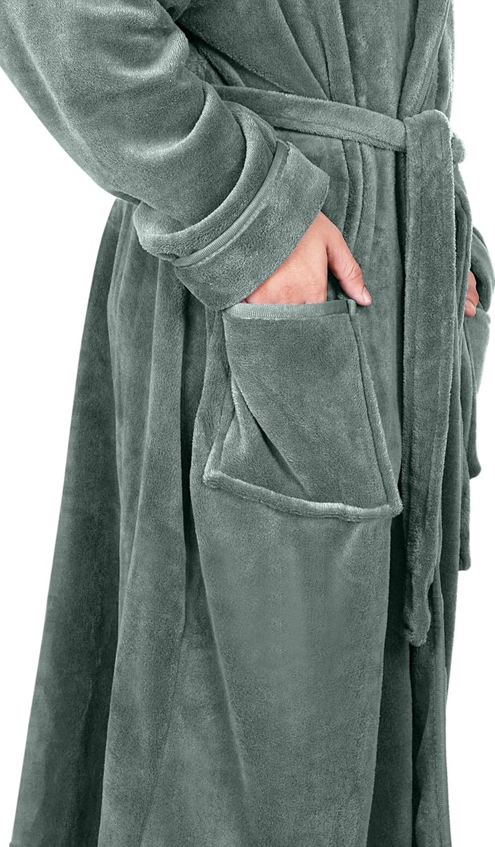 Comfortable Men's Fleece Dressing Gown - Harry