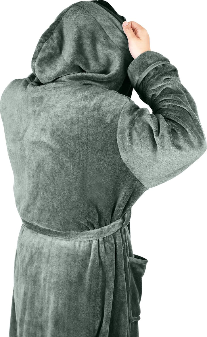 Comfortable Men's Fleece Dressing Gown - Harry