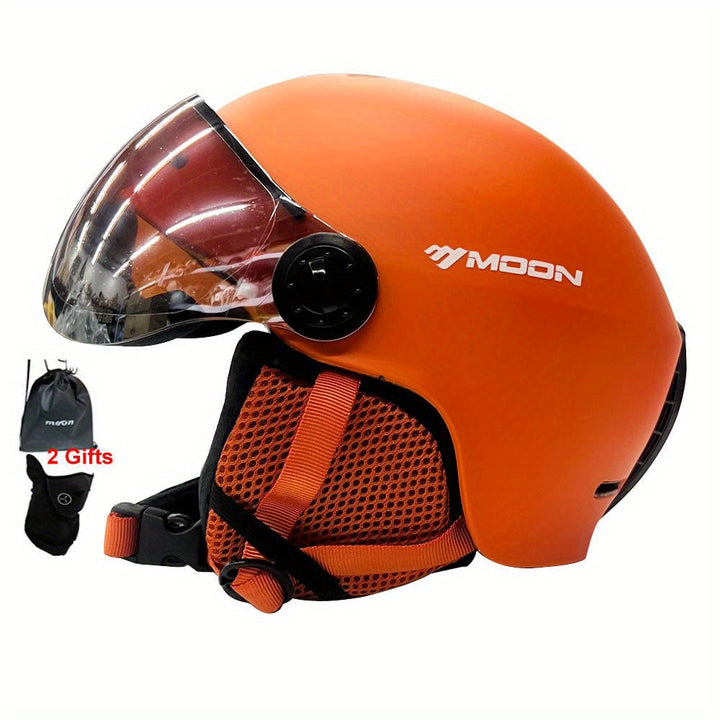 High-Quality Ski Helmet with Removable Parts – Safe and Comfortable for Outdoor Activities