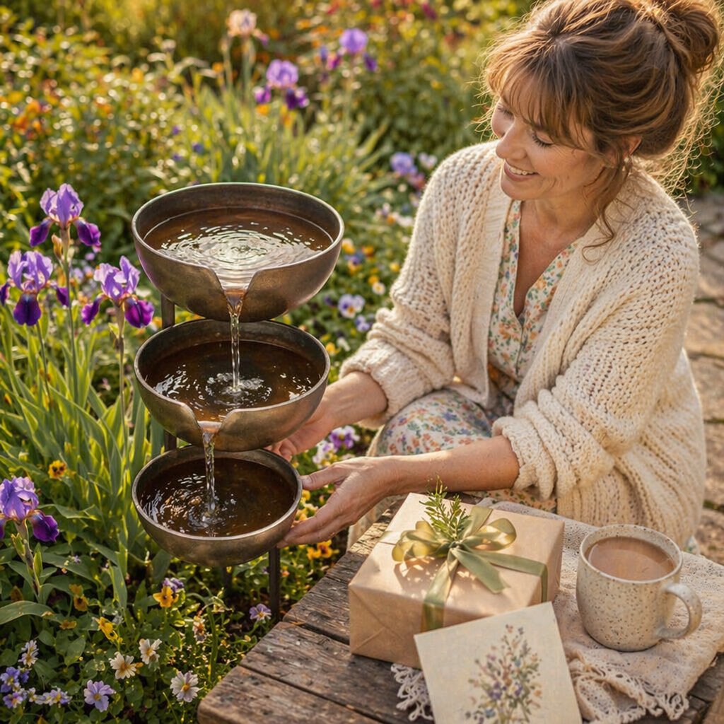 Rain-Catching Bird Bath - Natural Water Source for Birds and Bees