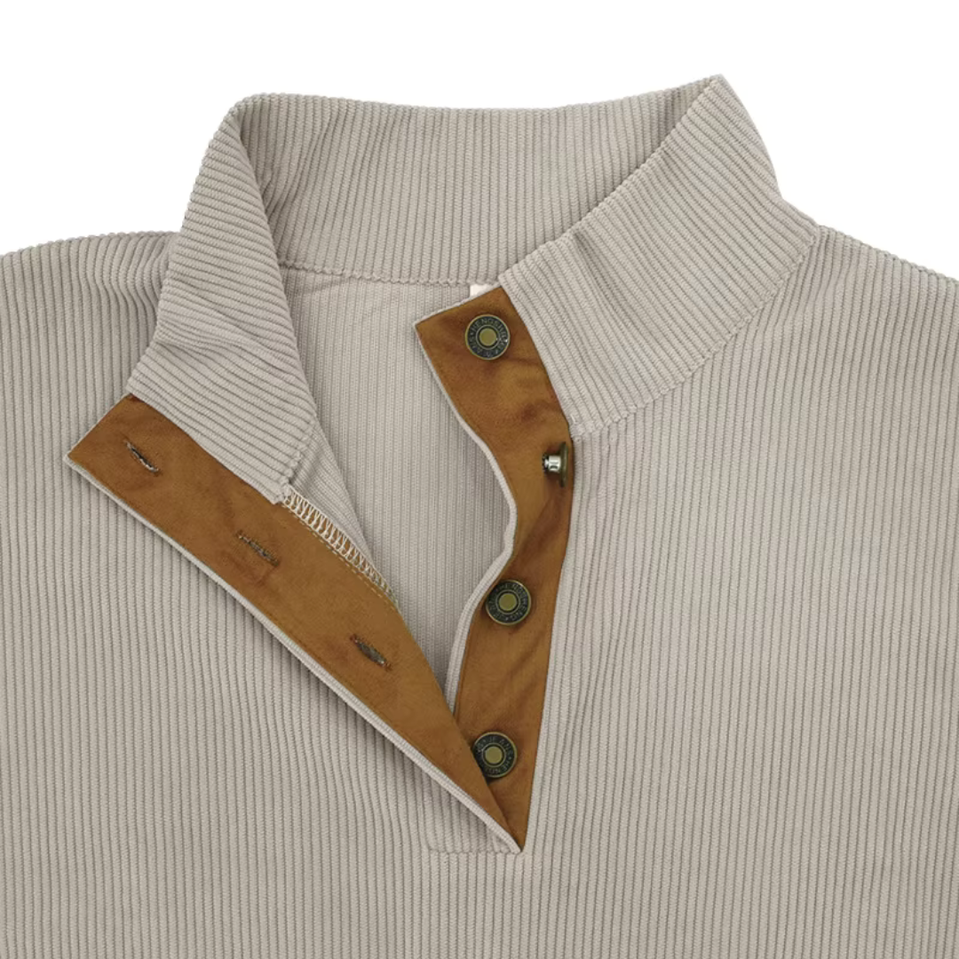 Stylish & Comfortable Men's Corduroy Sweater