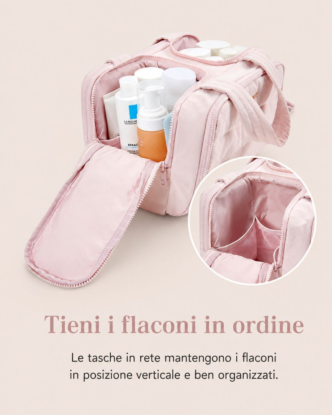 All-in-One Cosmetic Bag