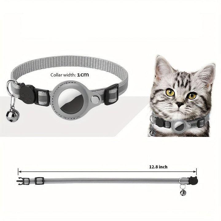 Reflective Cat Collar – Safety Buckle and Bell for Increased Visibility