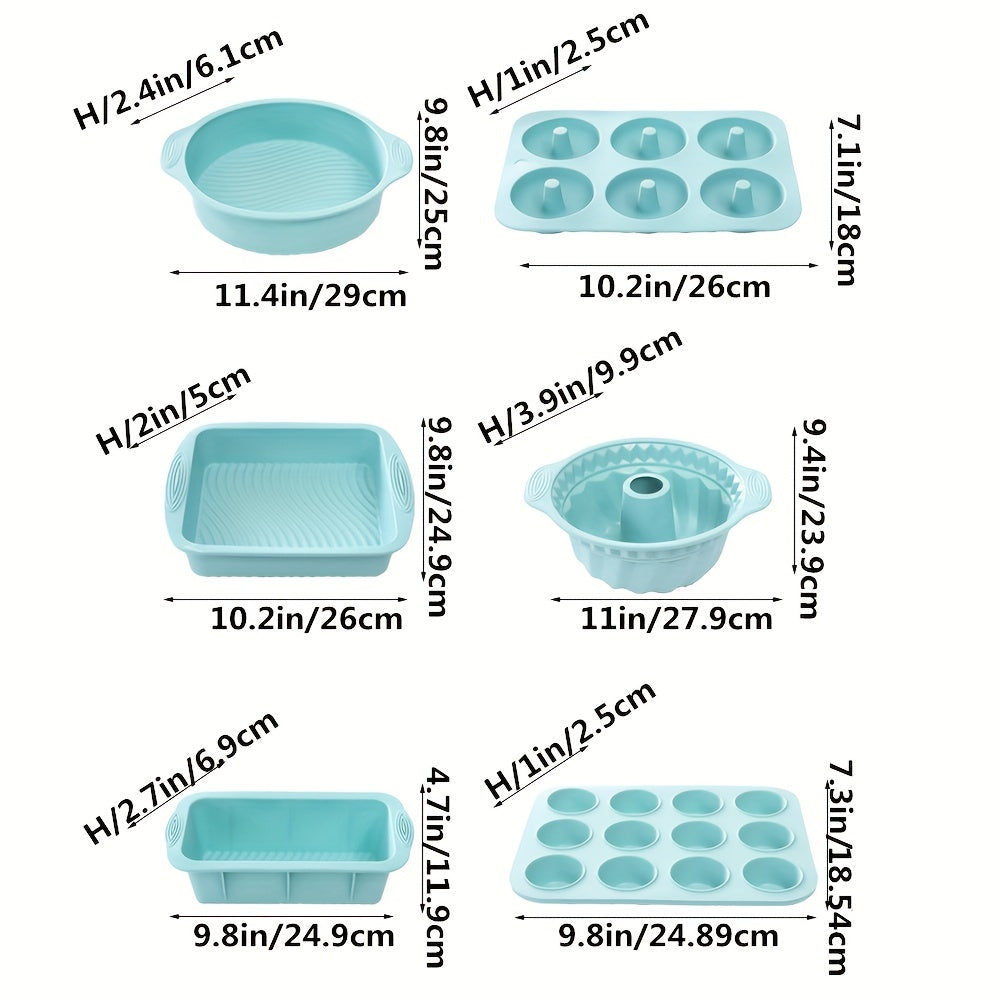 Complete Silicone Bakeware Set – Flexible, Durable and Easy to Use