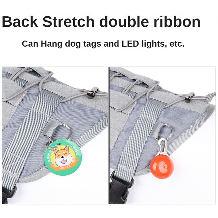 Tactical Dog Harness – Sturdy and Adjustable for Large Dogs