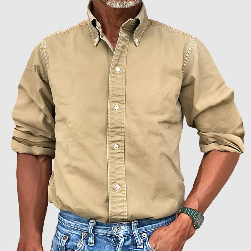 Classic Men's Long-Sleeve Shirt