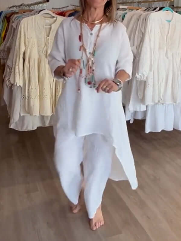 Women's Linen Suit