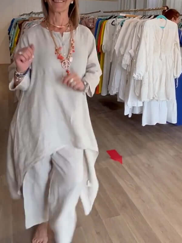 Women's Linen Suit
