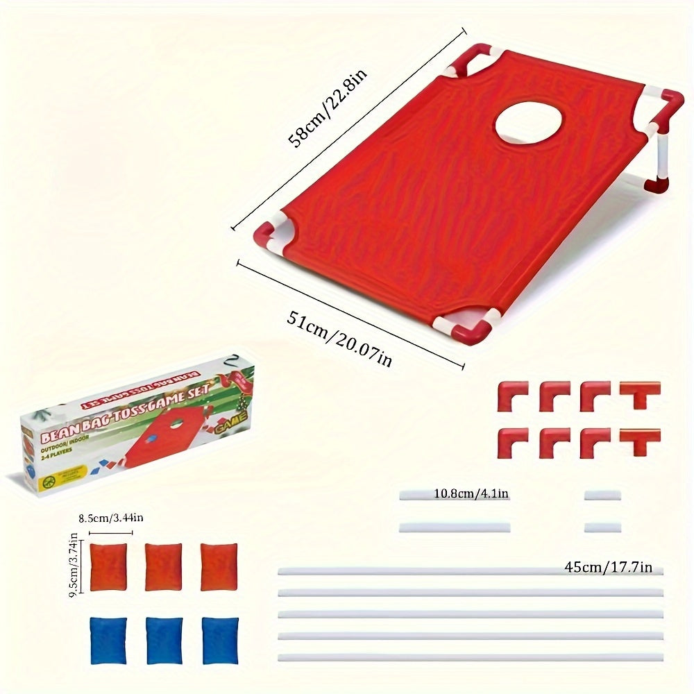 Portable Cornhole Game Set – Perfect for Outdoor Family Fun