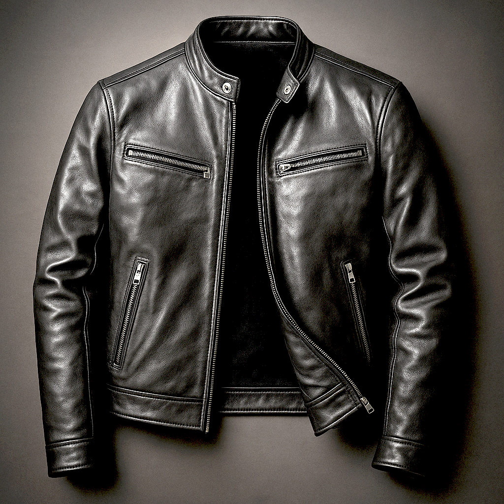 Men's Vintage Leather Jacket – Timeless Style, Top-Quality Craftsmanship