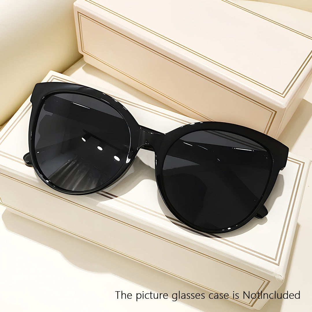 Luxury Cat-Eye Sunglasses for Women – Oversized and Stylish for Sunny Days