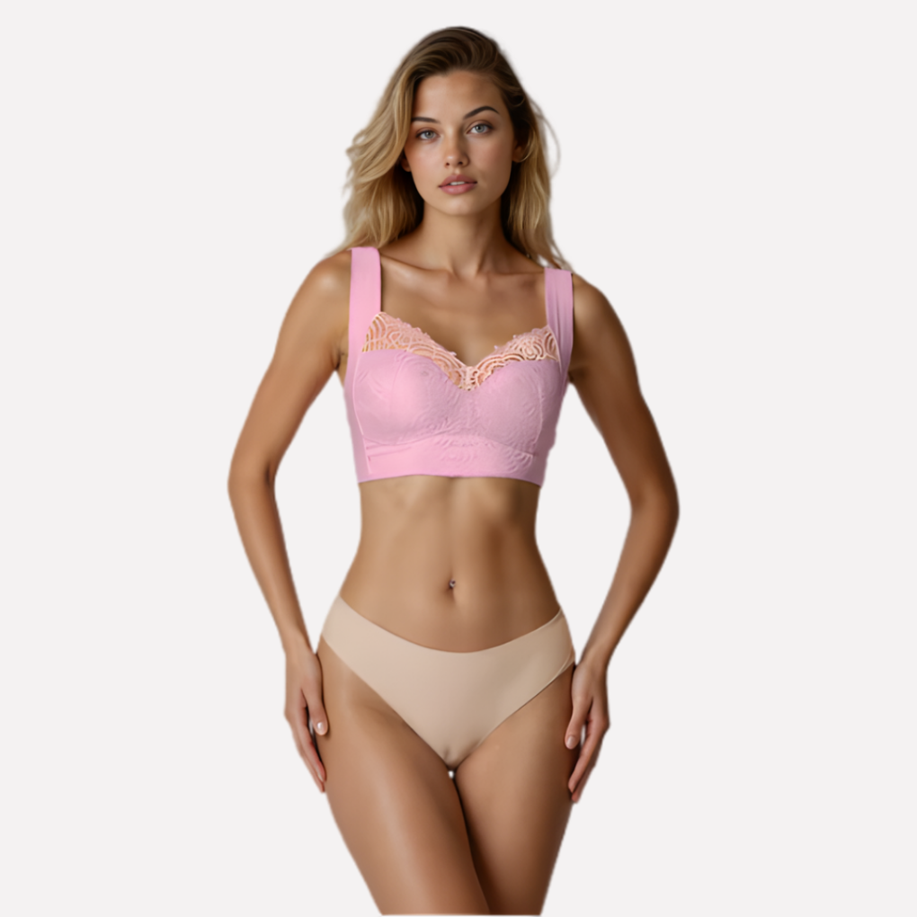 Push-Up Bra Wire-Free Design