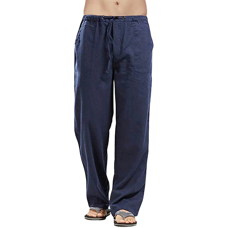 Lino – Breathable Linen Men's Pants with Oversized Fit