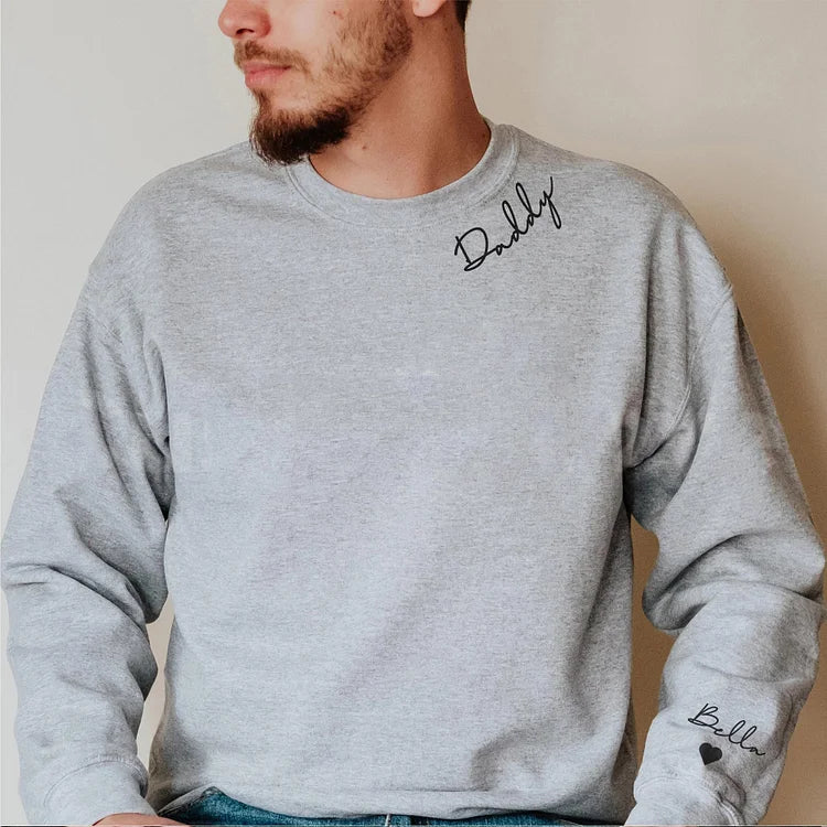 Mother's Day Gift | Embrace Hoodie | Personalisable with Names on the Sleeve