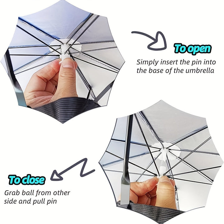 SunShade Umbrella Hat – Lightweight, UV-Protective and Hands-Free