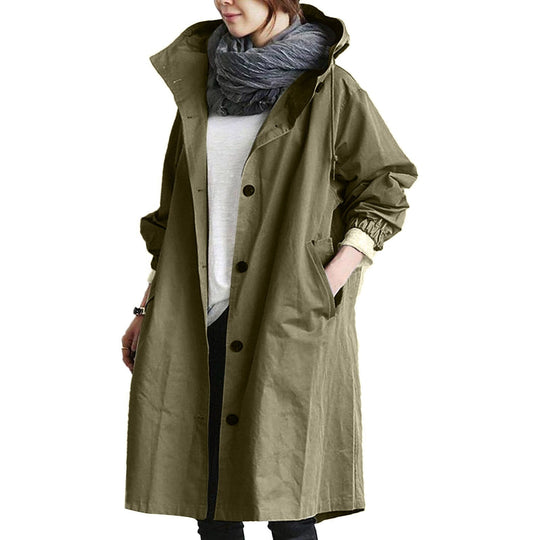 Women's Long Raincoat
