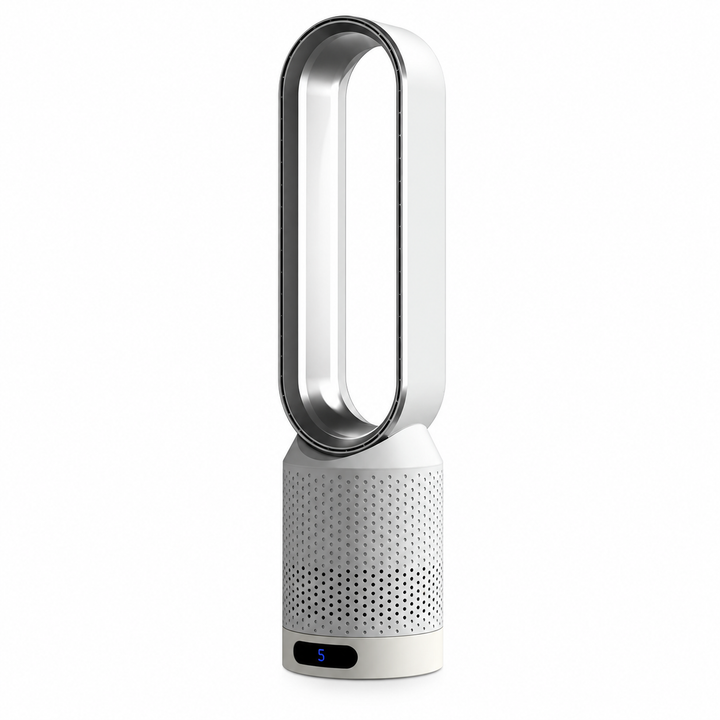 AirPure – Ultra-Quiet Bladeless Tower Fan (< 32 dB)
