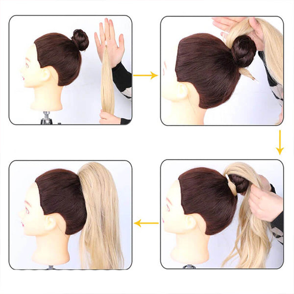Buy 1 Get 1 Free | PonyCharm™ | Ponytail Extension for Long, Voluminous Hair