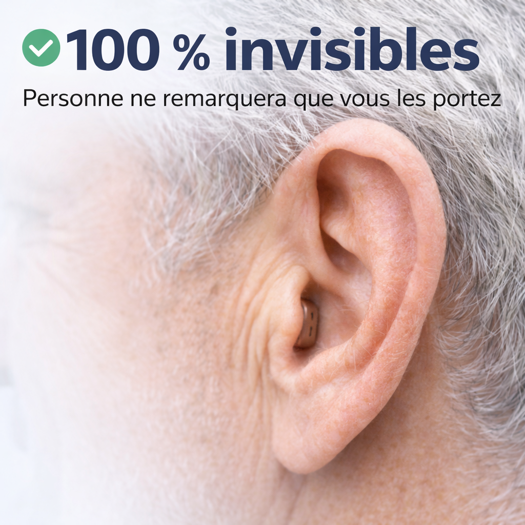Pro CIC Rechargeable Invisible Hearing Amplifiers (Pair)