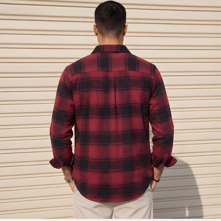 Men’s Plaid Flannel Shirt