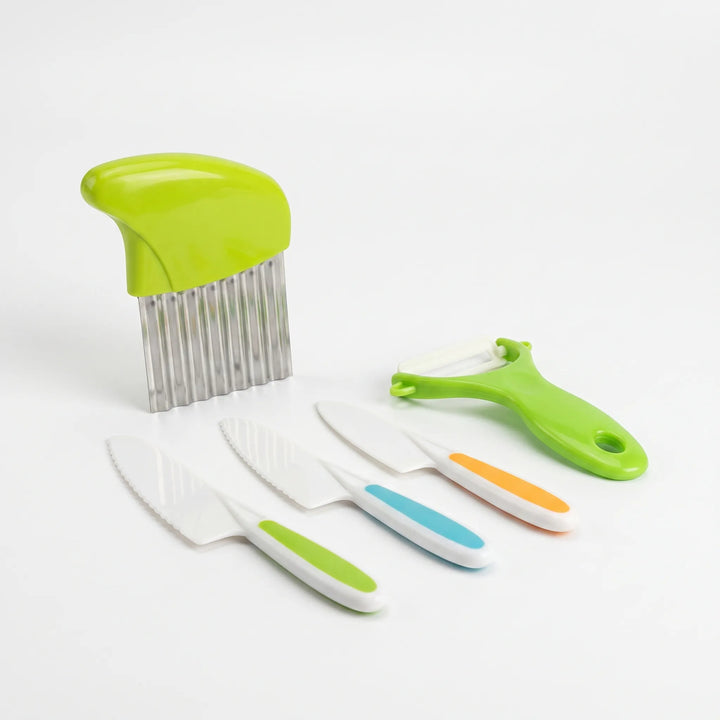 Montessori Beginner Set with Child's Knife - Kitcharo