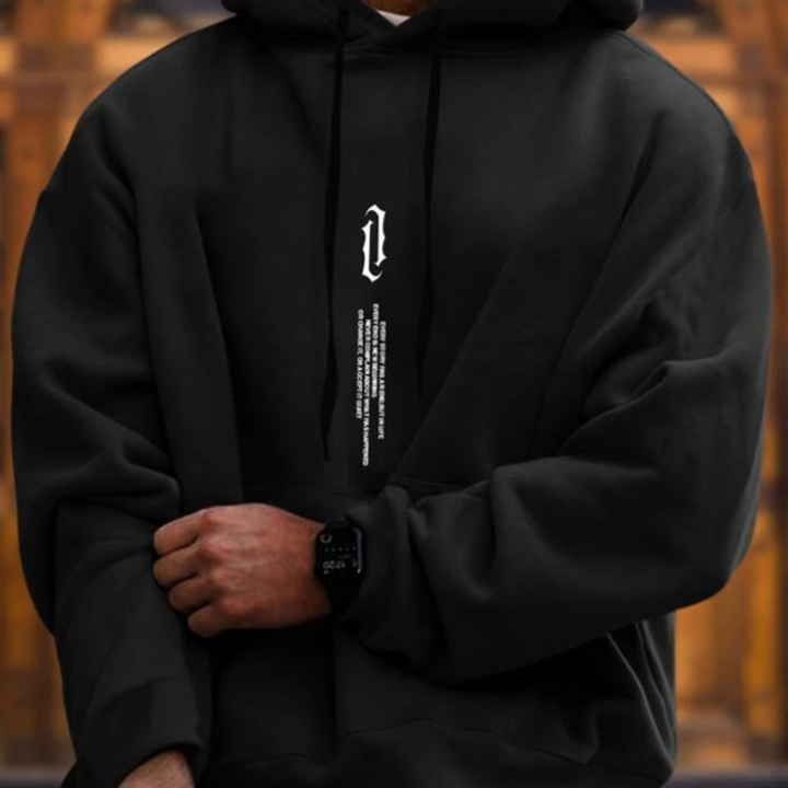Comfortable and stylish men's hoodie