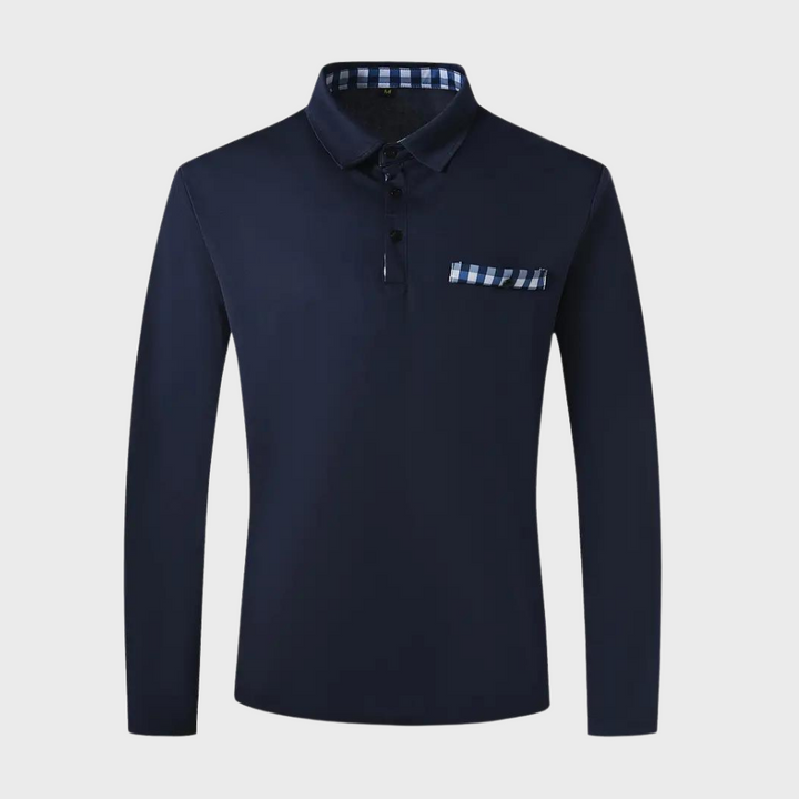 Men's Long-Sleeved Polo - Oliver
