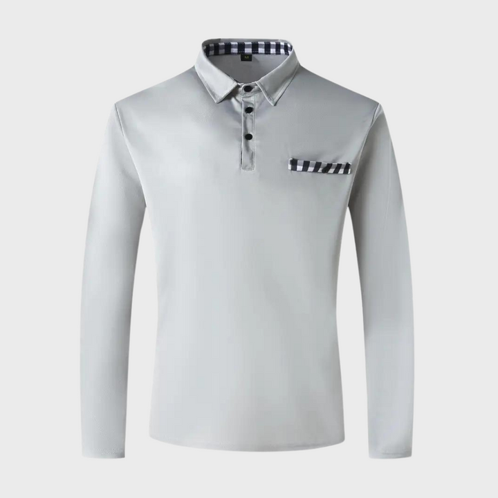 Men's Long-Sleeved Polo - Oliver