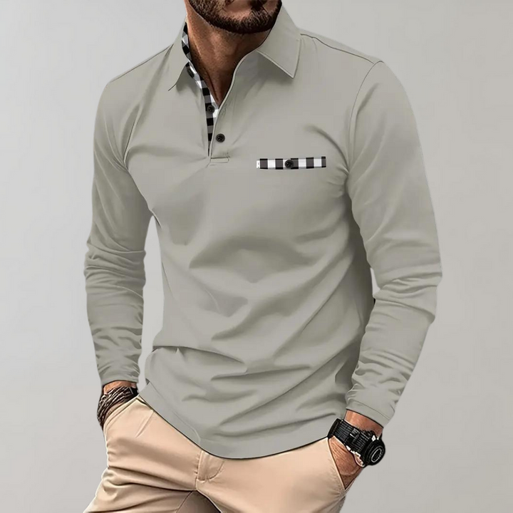 Men's Long-Sleeved Polo - Oliver