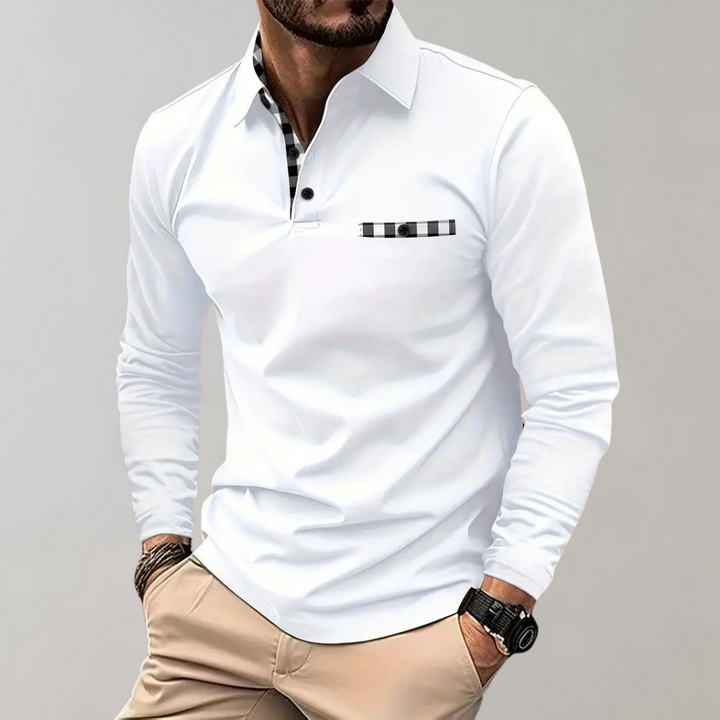 Men's Long-Sleeved Polo - Oliver
