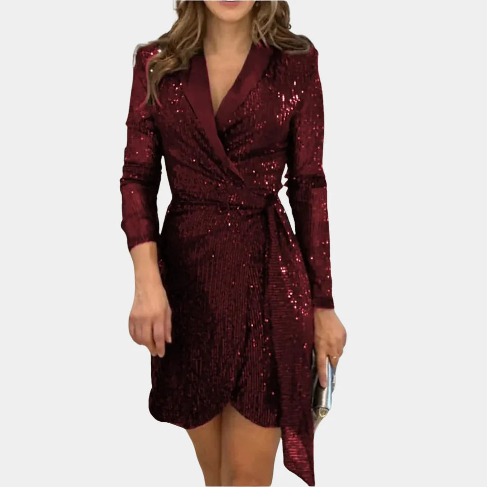Stylish Blazer Dress for Women Chic Sophistication with a Glamorous Touch
