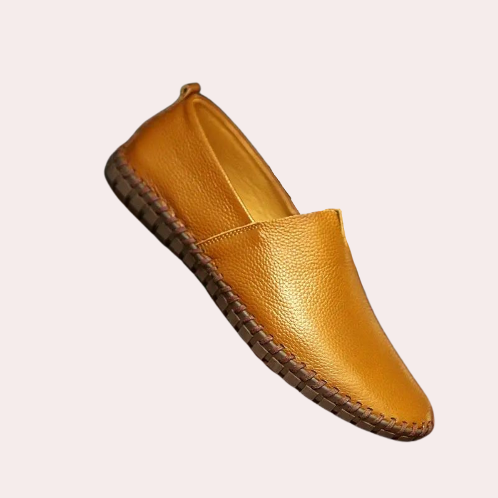 Comfortable Leather Slip-Ons for Men - Milan