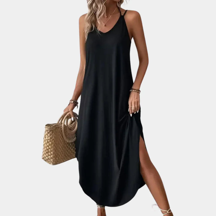 V-Neck Cami Dress