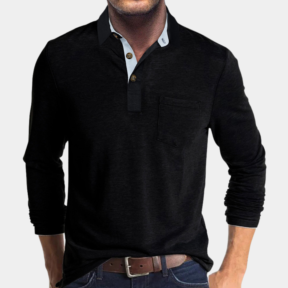 Trendy Men's Polo Shirt