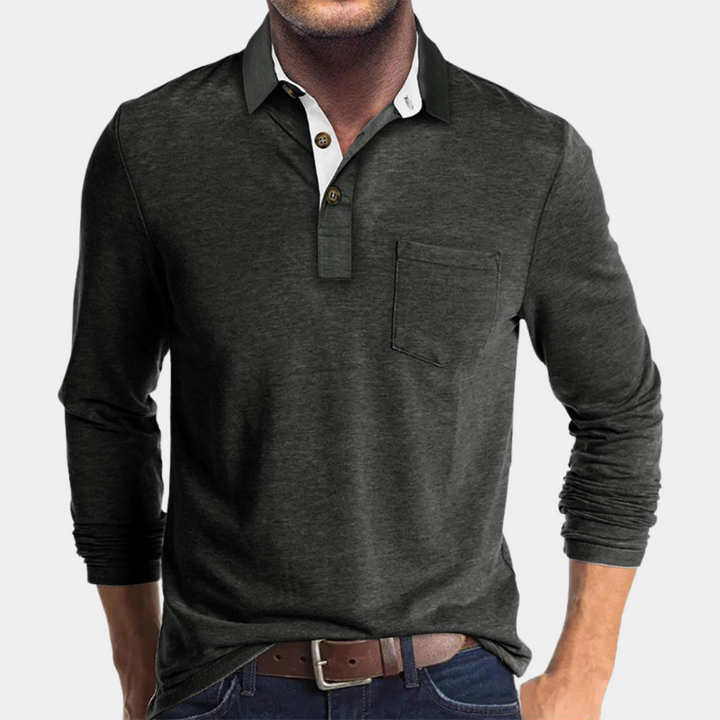 Trendy Men's Polo Shirt
