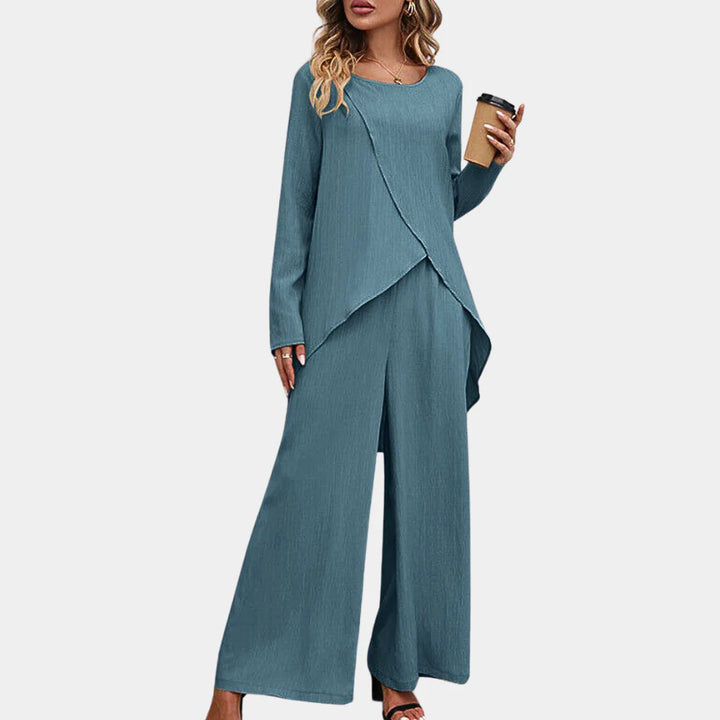 Elegant 2-Piece Pantsuit Set for Women