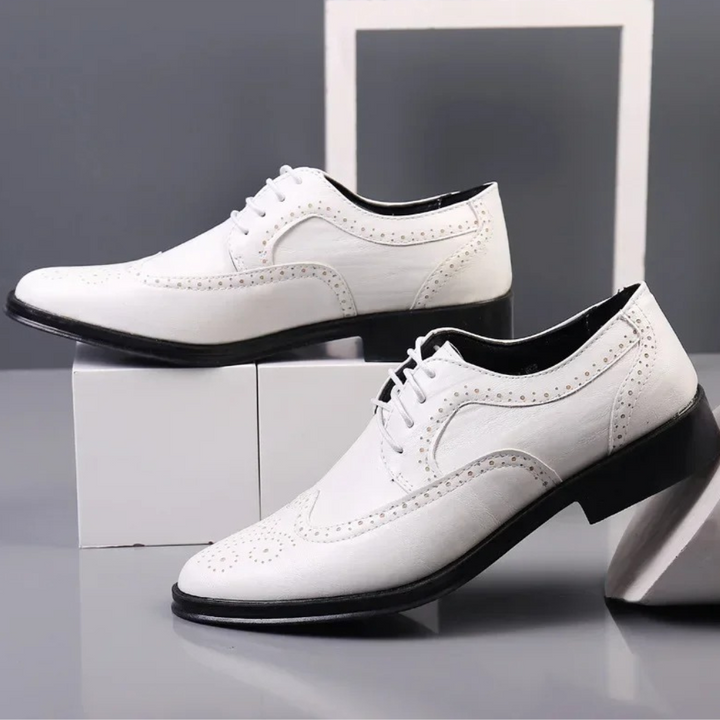 Men's Leather Oxford Shoes for Formal Occasions