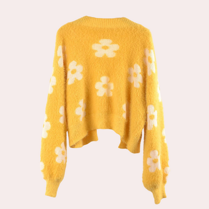 Haspana - Floral Sweater for women