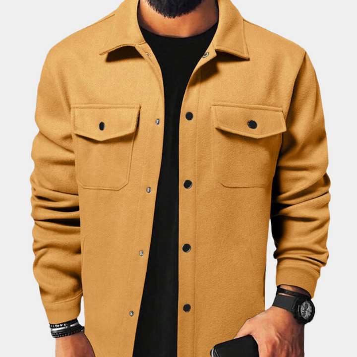 Men's Button-Down Jacket