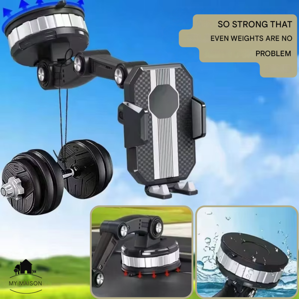 Car Phone Mount with 360° Rotation