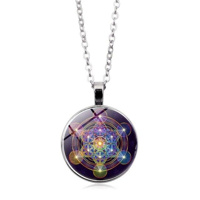 Chakra Pendant with Metatron's Cube - Solantra