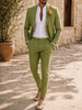 Tailored men's linen suit – elegant two-piece for special occasions