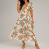 Floral Print Midi Dress
