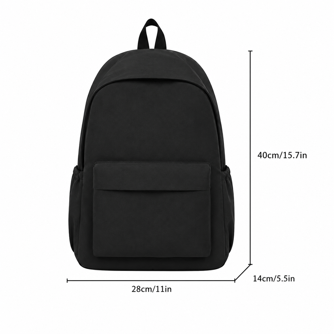 Women's Lightweight Nylon School Backpack in Pastel Colours