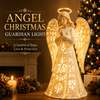 Christmas angel light – warm golden glow for hope and love