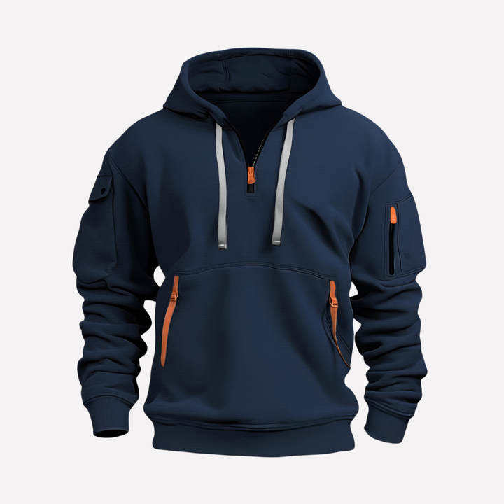 Men’s Hoodie with Adjustable Hood