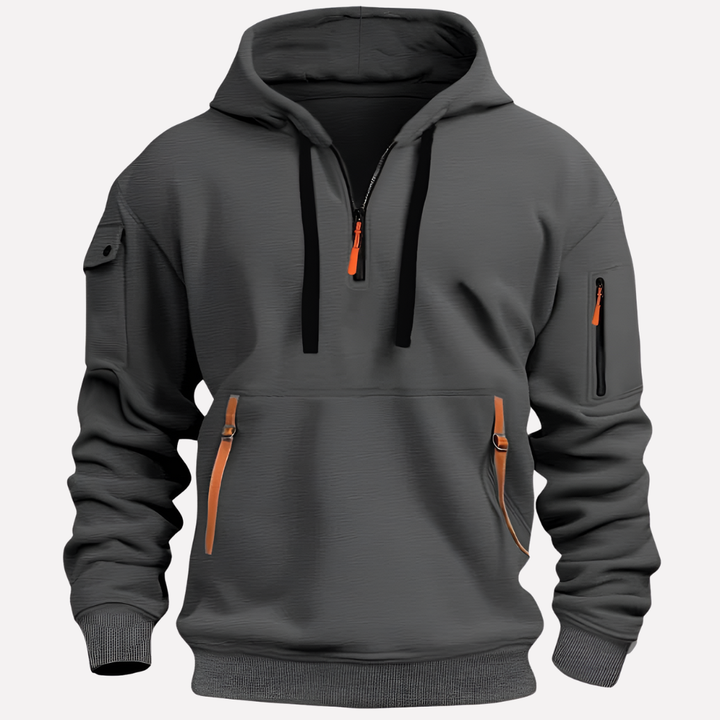 Men’s Hoodie with Adjustable Hood