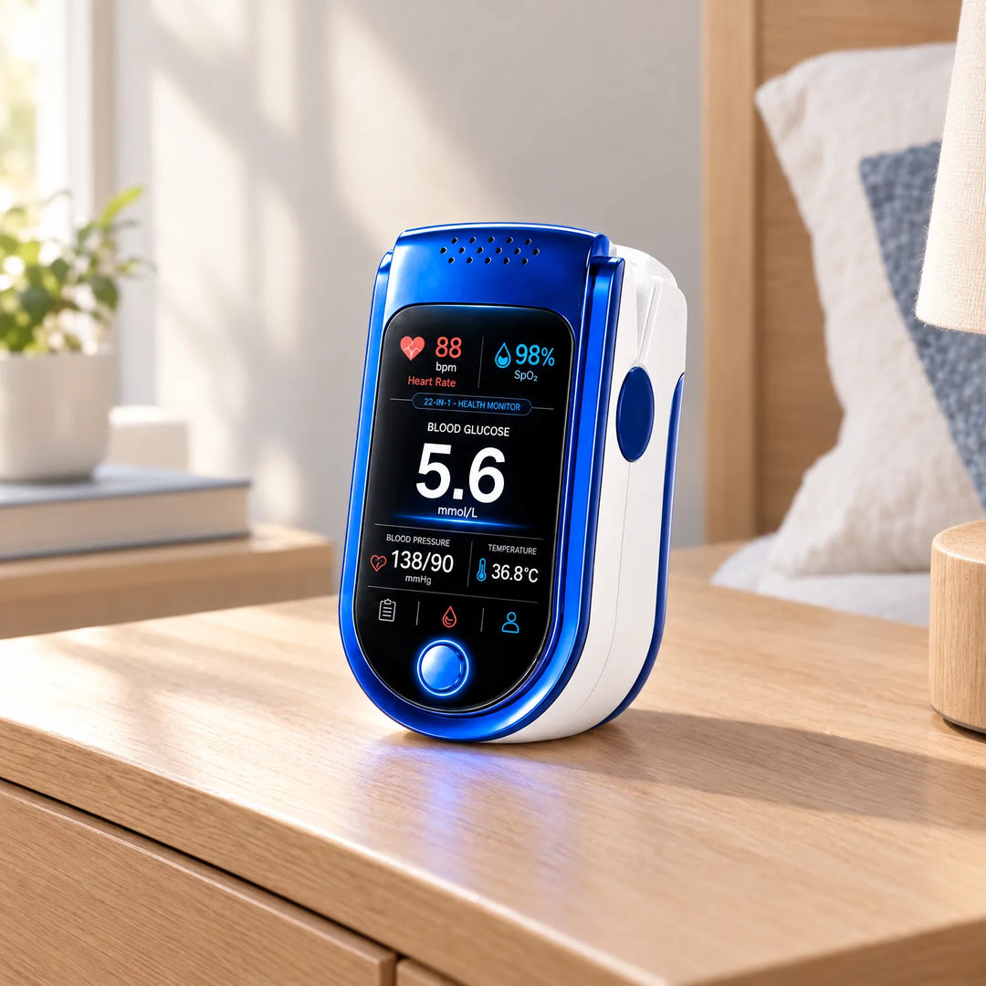 Clear displays for every daily health check